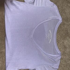 Aeropostale Light Purple Short Sleeve Tee